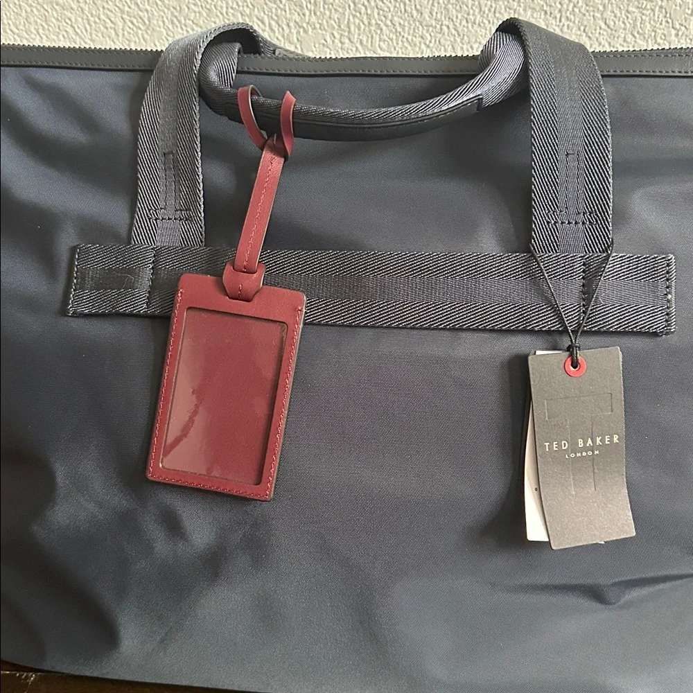 Ted Baker Navy Ender Duffel Bag NWT